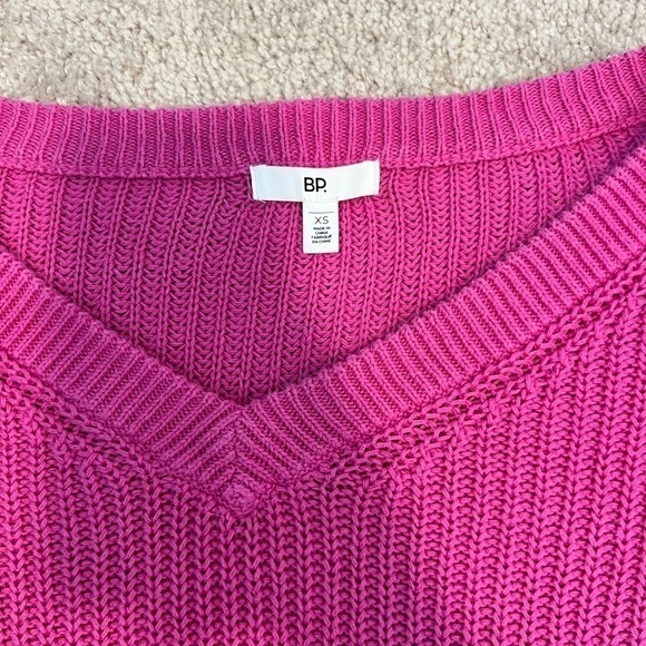NORDSTROM BP Women’s Pink Sweater Size XS - Picture 7 of 7